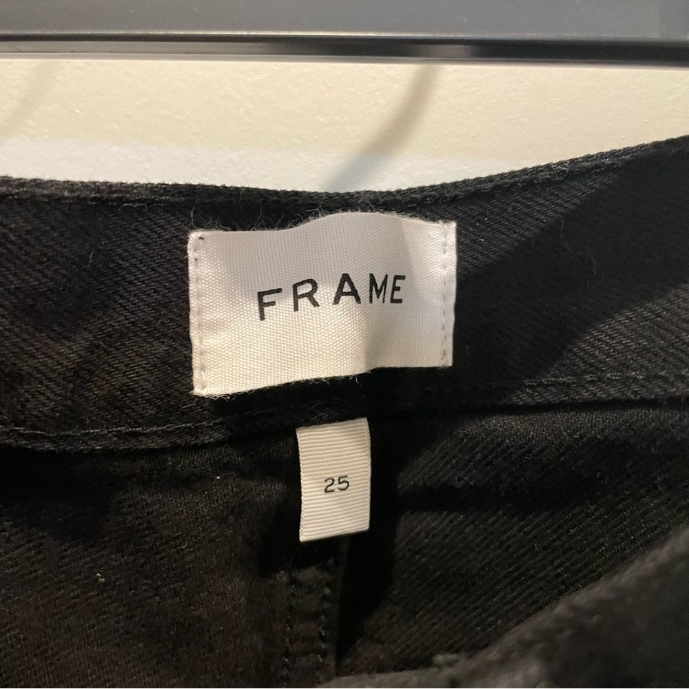 Frame Denim Le Original in Black - Picture 3 of 5